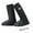 B, variant on JilgTeok Outdoor Non-Slip Thickened Abrasion Rain Boots Foot Cover（M） for Office,Home