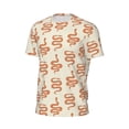 thumbnail image 6 of Wukai Hand Drawn Snake Print Men's Short-Sleeved Mesh T-Shirt,Quick-Dry Short Sleeve Workout T-Shirt-X-Large, 6 of 8
