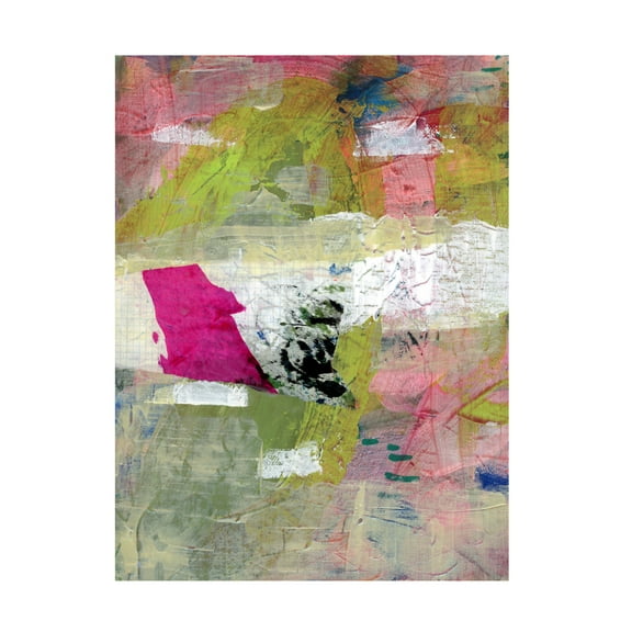 Canvas Wall Art - Jessalin Beutler 'Morning Dew' Wall Art for Living Room, Bedroom, or Office Décor by Trademark Fine Art - 14 x 19 Inches