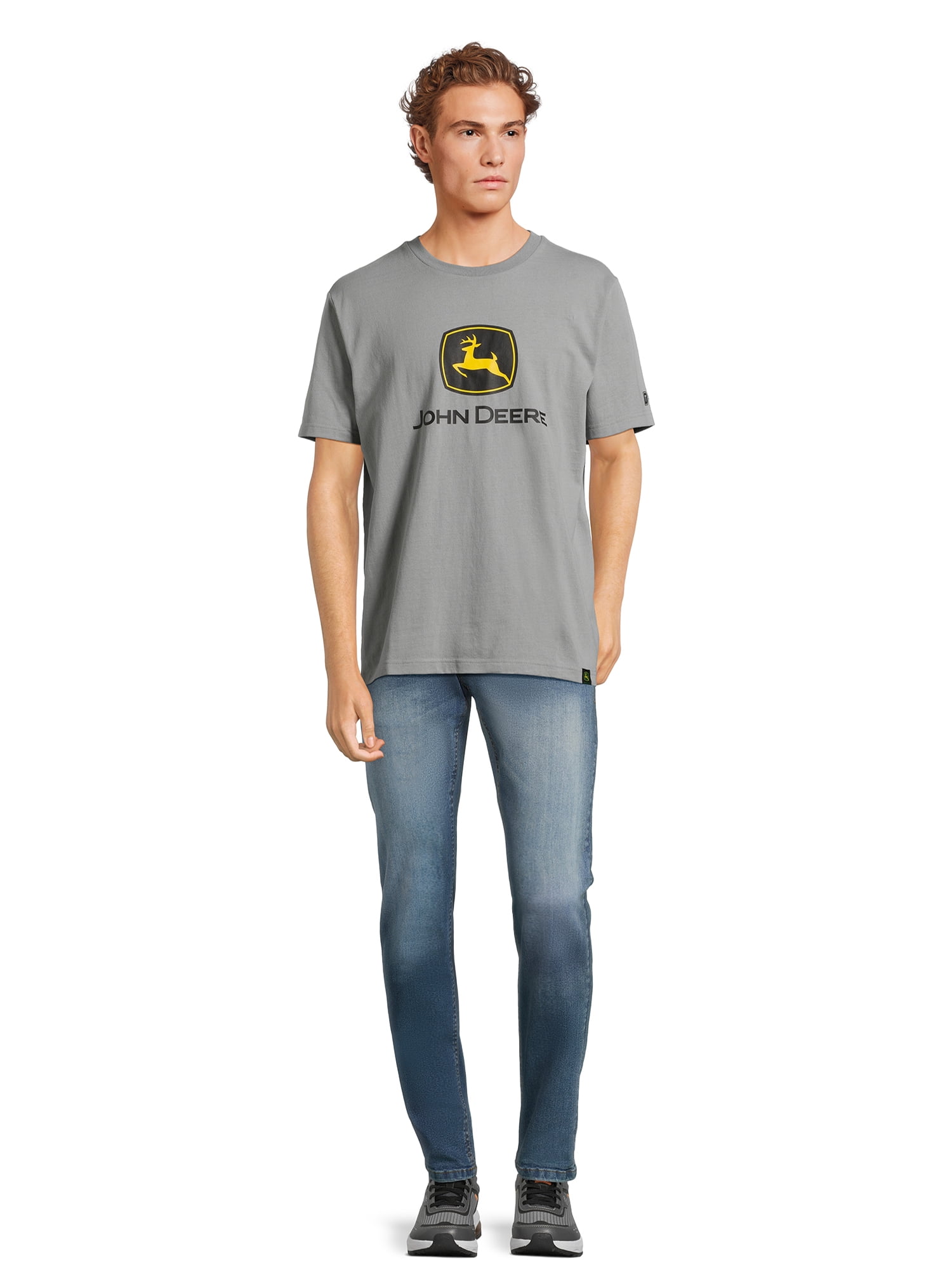 John Deere Men's Short Sleeve Logo Graphic Tee