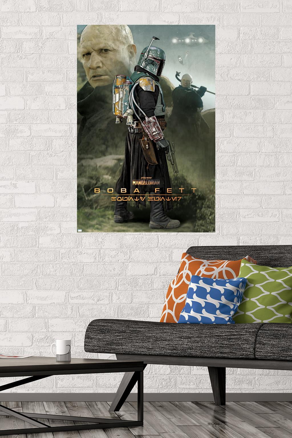 Star Wars: The Mandalorian Season 2 - Boba Fett Wall Poster, 22.375" x 34"