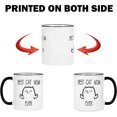 thumbnail image 4 of Gifts for Mom - Best Cat Mom Ever Coffee Mug, Cat Gifts for Cat Lovers, Christmas Gifts, Birthday Gifts, Modwnfy White 11 fl oz Coffee Mugs Ceramic Mug Tea Cup, 4 of 8