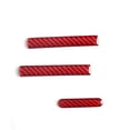 thumbnail image 5 of Soft Carbon Fiber Car Interior Decor Kits Red Carbon Fiber Gear Shift Box Panel Cover Trim For Ford Explorer 2013-2019 Sticker, 5 of 11