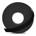 thumbnail image 1 of GSCIT Club Bandas de borde negras Bandas de borde de melamina de 3/4 pulgadas x 50 pies con adhesivo termofusible Bandas de borde prepegado Bordes flexibles para muebles de gabinete de madera contrach, 1 of 9