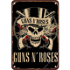 thumbnail image 5 of Placa de Metal Vintage Wdftyju Guns N Roses 30x40cm, 5 of 9