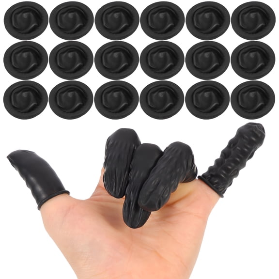 XIRQI 200Pcs Rubber Finger Covers Multi-function Finger Protectors