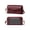 Burguny, variant on Touch Crossbody Phone Wallet, Anti-Theft Leather Crossbody Bag with Clear Touch Window, Travel Purse for Women