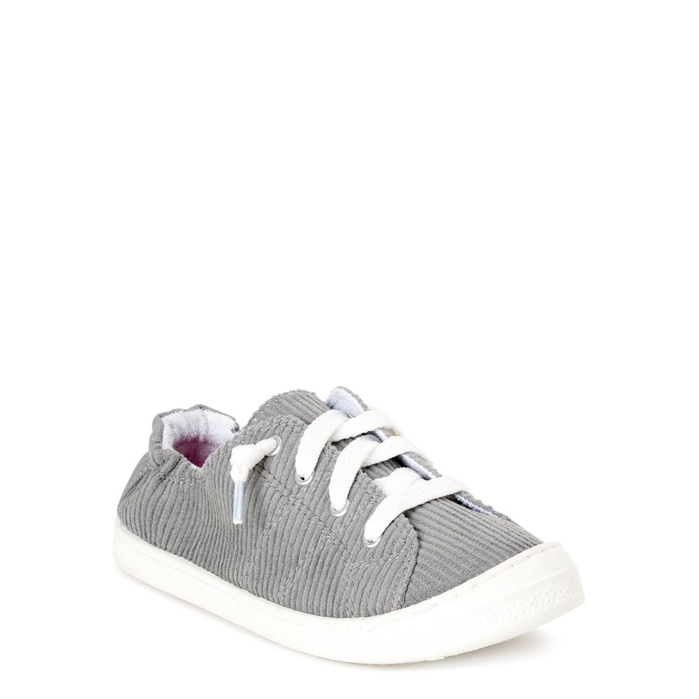 Wonder Nation Wonder Nation Girls Casual Bump Toe Sneakers Walmart