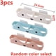 thumbnail image 2 of 3 piezas (azul+rosa+blanco) Almacenamiento para colgar zapatos Zapatero montado en la pared Zapatero delgado Zapatero Soluciones de almacenamiento de zapatos pequeños Almacenamiento de zapatos apilable Ordenador de zapatos Metal oso de fresa Electrónica, 2 of 5
