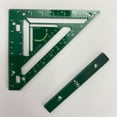 thumbnail image 1 of WIFKLSIIPG Innovative Rafter Square Tool Sherwap Rafter Square Tool Multifunctional Rafter Square Tool(Green), 1 of 5