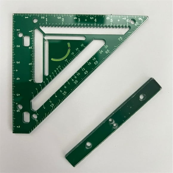 WIFKLSIIPG Innovative Rafter Square Tool Sherwap Rafter Square Tool Multifunctional Rafter Square Tool(Green)