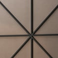 thumbnail image 6 of 39" Round Wall Mirror, Black Metal Framed Circle Mirror for Bathroom & Living Room, Oversized Vanity Mirror with Rust-Resistant Frame, Modern Dressing Mirror for Bedroom Decor, Large Home Wall Decor, 6 of 7
