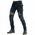 thumbnail image 2 of Motorcycle Riding Jeans, Motorcycle Racing Pants, Off-Road Outdoor Automobile Cycling Trousers with, 2 of 5