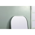 thumbnail image 4 of Metal Frame Arch Full Length Mirror 35x72 Inch in Black, 4 of 6