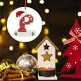 thumbnail image 4 of Christmas Pendant Creative Personalized Alphabet Hanging Ornament for Festive Christmas Tree Decoration, 4 of 8