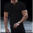 thumbnail image 4 of Playera Camiseta Manga Corta Cuello V Hombre Fugitive Trend, 4 of 6