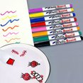 thumbnail image 6 of 8-Pack Erasable Water-Based Whiteboard Markers - Red, Green & Blue Floating Ink for Educational & Office Use, 6 of 9