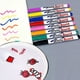 thumbnail image 5 of Paquete de 8 marcadores para pizarra blanca a base de agua con tinta de fácil borrado en rojo, verde y azul. Marcadores de secado rápido y bajo olor para aulas, oficinas y uso doméstico., 5 of 7