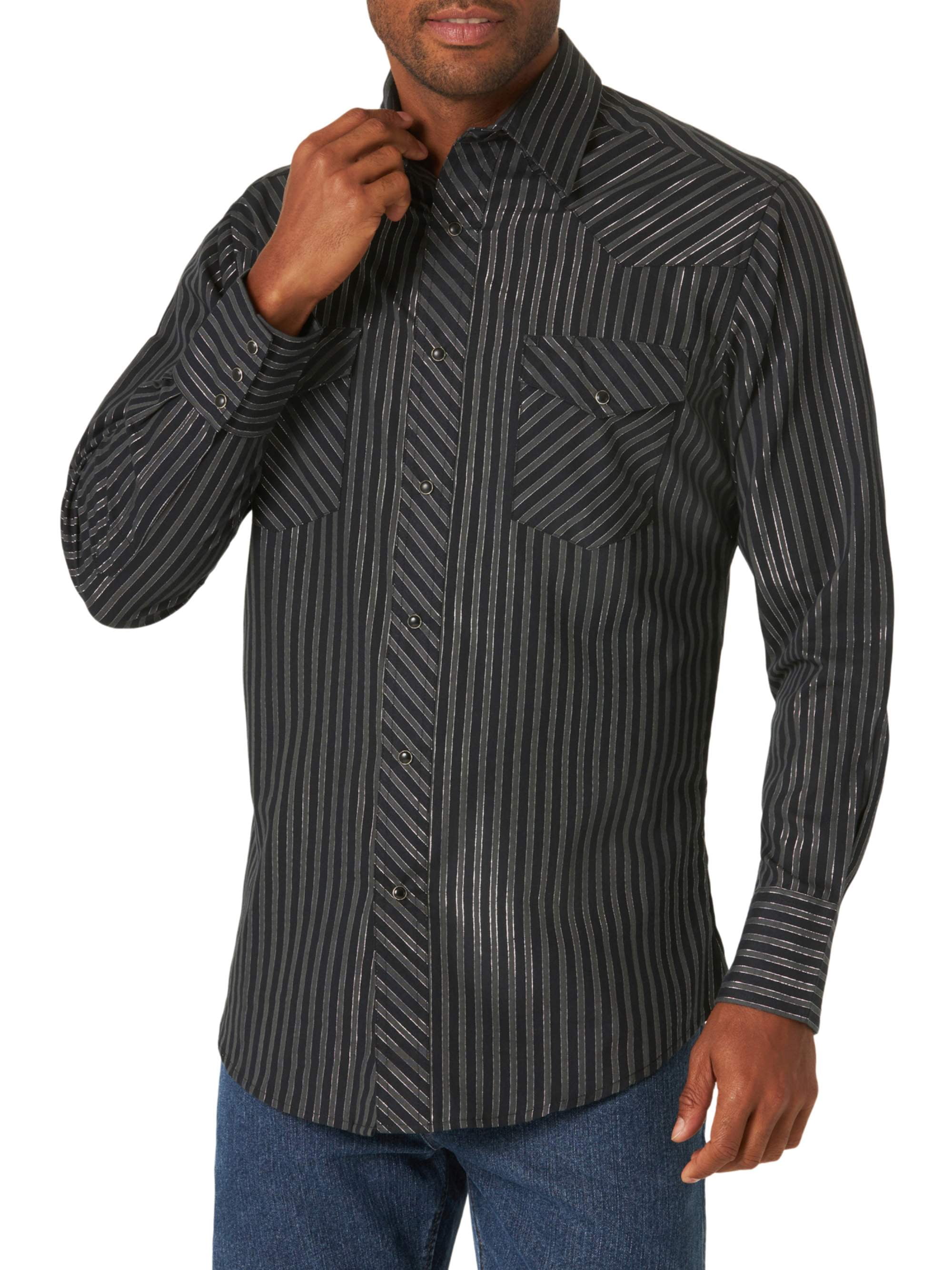 wrangler western snap shirts walmart