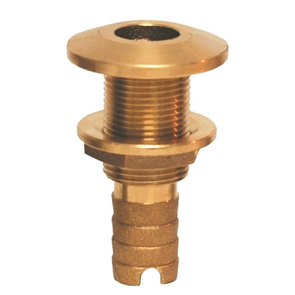 GROCO Bronze Hose Barb Thru-Hull Fitting - 5/8" | Bundle of 10