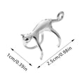 thumbnail image 4 of Moda Catal Cat Pendientes No Ear Pagits Cat Pendientes Lying on The Ear Cat Decoración Pendientes Cat Pendientes Accesorios de Regalo, 4 of 5
