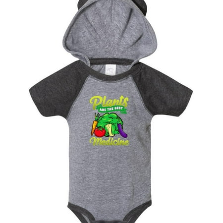 

Inktastic Vegan Eating Plant Quote Gift Baby Boy or Baby Girl Bodysuit
