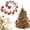 A, variant on Artificial Flowers,Christmas Vine European And American Wall Hanging Home Decoration Red Berry Soft Vine Christmas Atmosphere Decoration Decoration