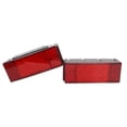 thumbnail image 3 of Trailer Submersible Tail Lamp, Rectangular Trailer Light Red Housing Waterproof Super Bright With 7.9m Extension Wire For RV Marine Boats, 3 of 8