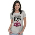 thumbnail image 4 of Class and Sass Funny Southern Belle Womens Slim Fit Graphic Tee Brisco Brands M, 4 of 5