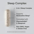 thumbnail image 2 of Sports Research® Sleep Complex w/ Valerian Root GABA & Magnesium - Natural Sleep Aid Relaxation, 2 of 7