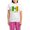 With Pink Pant, variant on CafePress - Lucky Irish Flag Women's Light Pajamas - Women's Short Sleeve Print T-Shirt and Pants Light Cotton Pajama Set