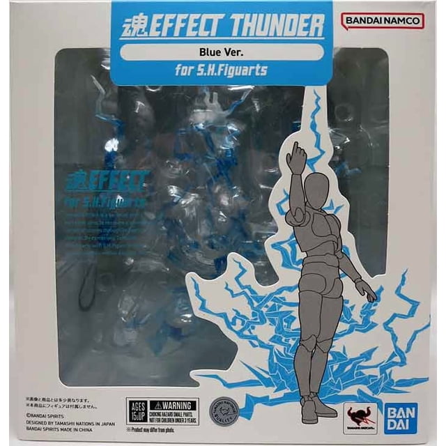 Tamashii Effect 6 Inch Scale Accessory S.H. Figuarts - Thunder Blue Version