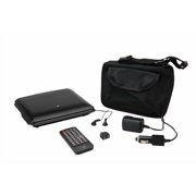 GPX 7-Inch Portable DVD Player with Swivel Screen and Carrying Case, PD701BVP - Black