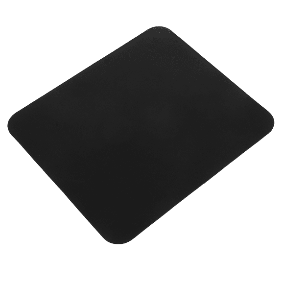 IFANLANDOR Smooth Surface Black Computer Mouse Pad with Washable and Anti Slip Design