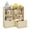 Log color flat drawer, variant on Multifunctional Kids Toy Storage Organizer and Bookcase with 5 Open Cubbies and 2 Movable Drawers, Ideal for Playroom, Bedroom, Nursery, and Living Room – Log Color Flat Drawer