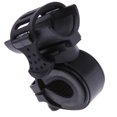 thumbnail image 2 of Adjustable Belt 360 Degree Rotatable Clamp Flashlight LED Torch Light Holder (Black), 2 of 7