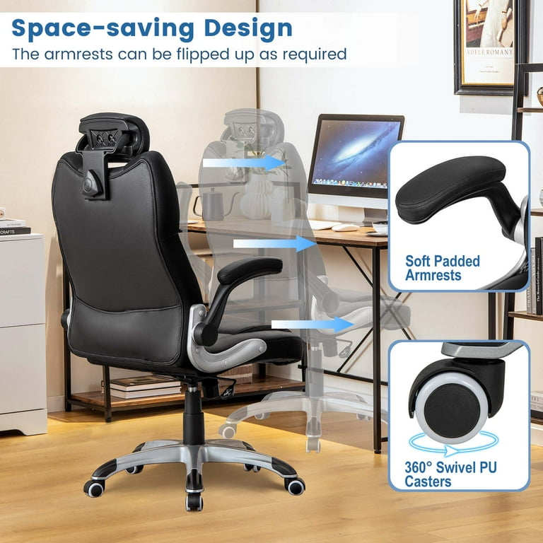 Costway Ergonomic Executive Office Chair with Kneading Costway Ergonomic Executive Office Chair with Kneading