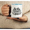 thumbnail image 5 of Inkdotpot Be The Change You Want To See GYM Fintess Freak Lover Inspirational Quotes 11oz CeramicCoffeeMug-Blue, 5 of 6