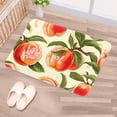 thumbnail image 5 of Peach Area Rugs: Polyester Non-Slip Kitchen Mat Office Rug - Machine Washable, 5 of 6