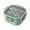 Light Green, variant on BCZHQQ Salad Lunch Container,Plastic Salad Lunch Container Portable Microwave Safe Anti Overflow for Office Workers