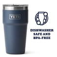thumbnail image 3 of Pint YETI Rambler, acero inoxidable aislado al vacío, 473 ml, 3 of 7