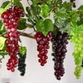 thumbnail image 3 of Artificial Fruit Grape Food Lifelike Fake Fruits Plant Home Office Party Decor, 3 of 4