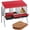 Red 3Hole+Leg+Mats, variant on 3-Compartment Metal Chicken Nesting Box with Hay Mats Roll Away Egg Collection Galvanized Wall Mount Laying Box with Perch for Hens and Ducks Red