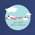 thumbnail image 2 of CafePress - Plane Awesome Maternity T Shirt - Maternity Dark T-Shirt, 2 of 3