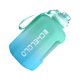 thumbnail image 1 of Greeniant Botella de agua de 2,2 l, tetera a prueba de fugas, jarra de plástico con marcador de tiempo, contenedor de almacenamiento, taza Ropa Deportiva, Zapatos Verde degradado 1600ML, 1 of 6