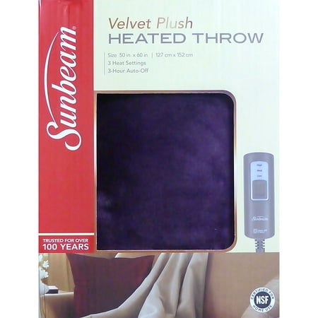 Electric Throw Blanket Walmart Extraordinary Sunbeam Velvet Plush Electric Heated Throw Blanket Eggplant Purple Electric Throw Blanket Walmart Extraordinary Sunbeam Velvet Plush Electric Heated Throw Blanket Eggplant Purple
