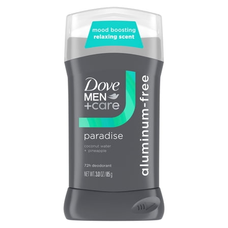 Dove Men Care Deodorant Stick Mood Boosting Scent Paradise 72h Odor Protection, 3 oz