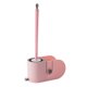 thumbnail image 1 of Wosthever Cabezal de silicona para escobilla de baño, soporte para escobilla de limpieza, drenaje de montaje en pared, accesorios de baño de pie, Suministros de limpieza para el hogar Rosa Wosthever HA004575-03B, 1 of 6