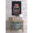 thumbnail image 2 of Iron Mountain, Michigan, Wander More Collection, Backpack, Distressed Vector (24x36 Giclee Gallery Art Print, Vivid Textured Wall Decor), 2 of 3