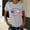 Gray, variant on 4th of July Shirts Short-sleeved Top for Woman 250 Anniversary Usa Shirt Usa Shirts for Women Spring Patriotic Shirts V Neck Tee T Shirts America Patriotic Tee Short Sleeve Tops Black S